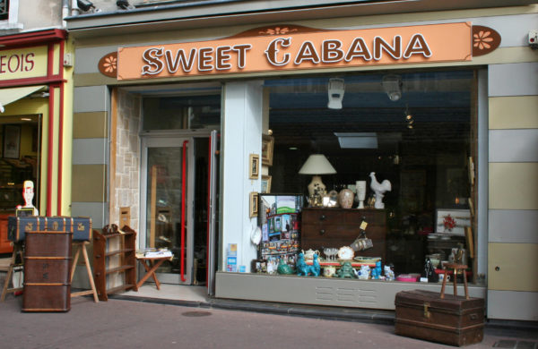 Magasin de décoration et d’antiquités