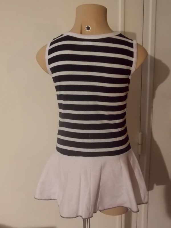 Robe marinière avec noeud brodée « Cherbourg » – Image 3