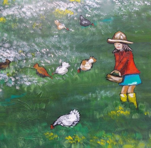 Tableau " Pommiers en Fleurs " par Lyna Phillips – Image 2