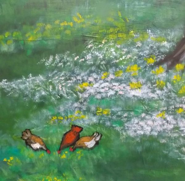 Tableau " Pommiers en Fleurs " par Lyna Phillips – Image 4