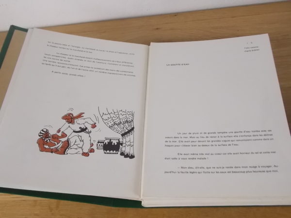 Ancien recueil Contes Fables Rossignol de Jane Delignac, livre occasion – Image 4