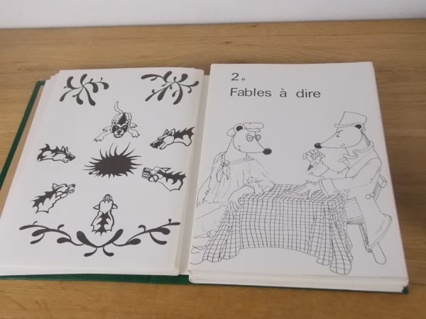 Ancien recueil Contes Fables Rossignol de Jane Delignac, livre occasion – Image 6