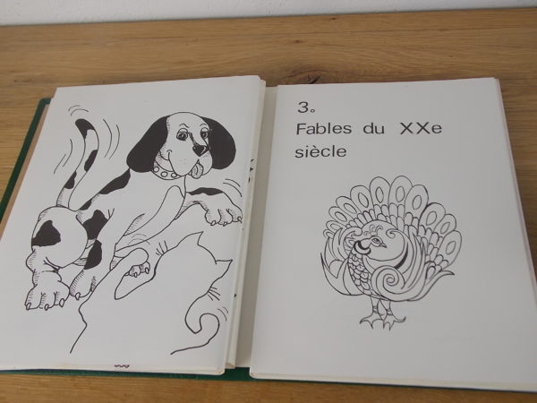 Ancien recueil Contes Fables Rossignol de Jane Delignac, livre occasion – Image 7