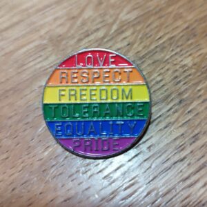 Pin's Arc-en-ciel Pride Freedom
