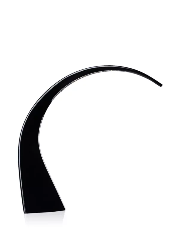 Lampe Kartell Taj mini noire, d'occasion, pour bureau. – Image 2