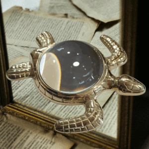 Loupe laiton en forme de tortue