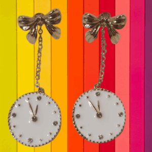 Boucles d'oreilles Horloges
