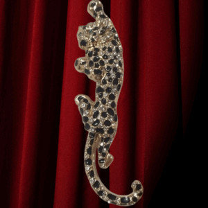 Broche Panthère dorée